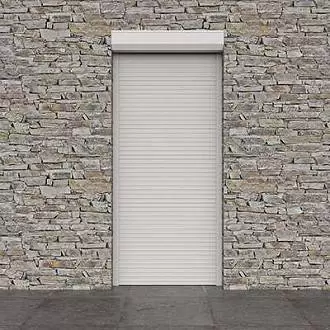 Наружные рольставни на двери